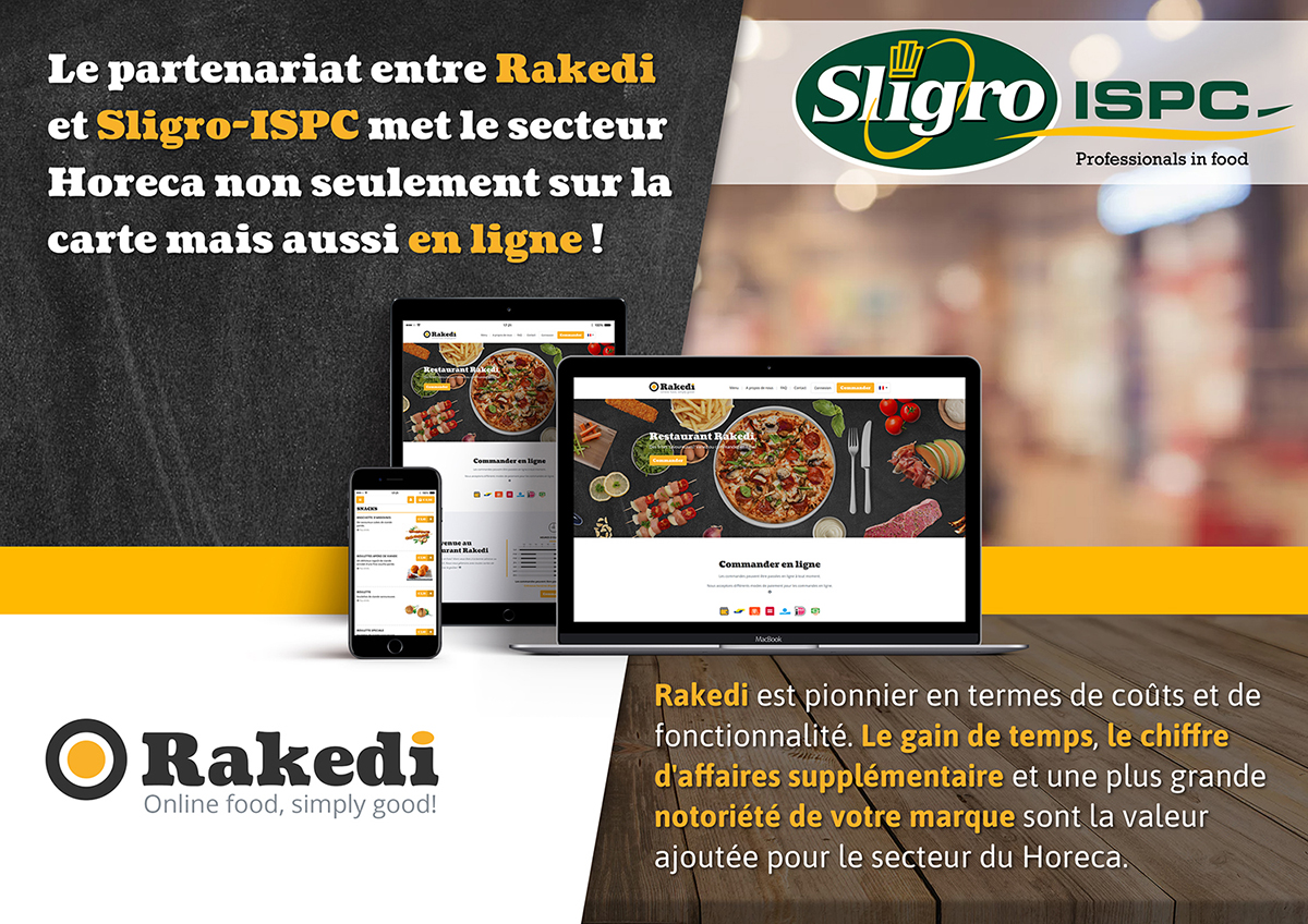 Samenwerking Sligro-ISPC en Rakedi Samenwerking Sligro-ISPC en Rakedi